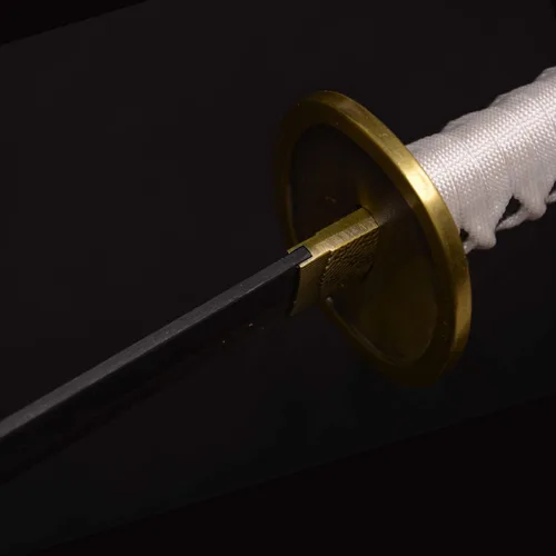 Vista 7 de Sword Fort - Espada de anime japonés katana hecha a mano, espada samurái, Roronoa Zoro, Kitetsu, Shusui, Wado Ichimonji