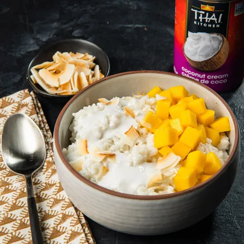 Vista 5 de Thai Kitchen crema de coco sin azúcar y sin gluten, 13.66 onzas líquidas