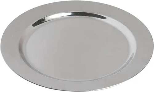 Vista 6 de Efavormart - Paquete de 24 platos de plástico desechables de 7.5 pulgadas, color plateado brillante