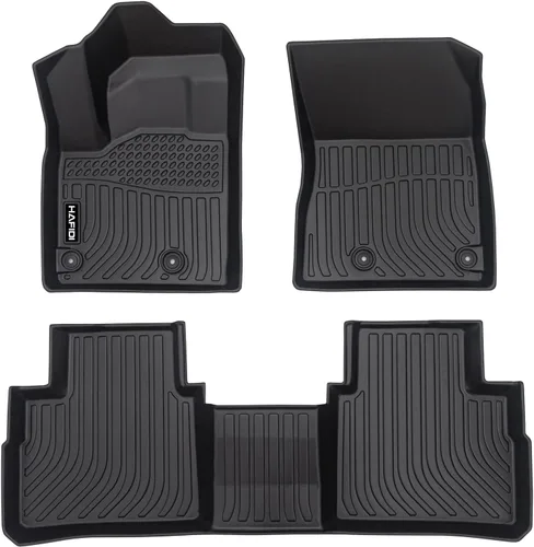Vista 59 de HAFIDI® Juego de alfombrillas y forro de carga para Kia EV9 2024 2025 2026 (no apto para sillas de relajación), protección para todo tipo de clima