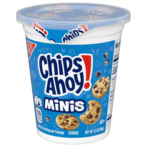 Vista 11 de CHIPS AHOY! Mini galletas originales con chispas de chocolate, 12 Go-Paks