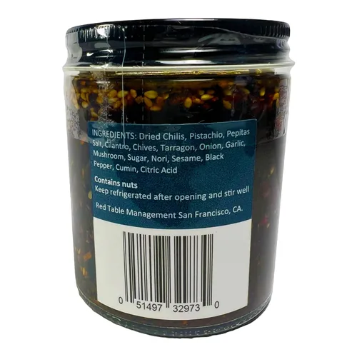 Vista 7 de CHiNGONAs Salsa Macha Verde - Salsa crujiente de chile mexicano gourmet a base de aceite, vegana y sin gluten, aceite de chile crujiente, 6 onzas