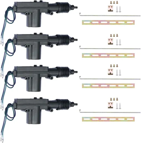 Vista 8 de ESUPPORT Motor resistente universal del alambre 12V del alambre 12V del actuador de la cerradura de puerta del poder más elevado del coche