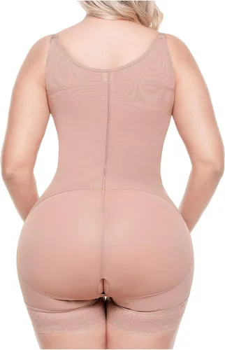 Vista 2 de Sonryse 048BF Fajas Colombianas Postparto Tummy Tuck Post Cirugía Compresión Body Prenda para Mujer