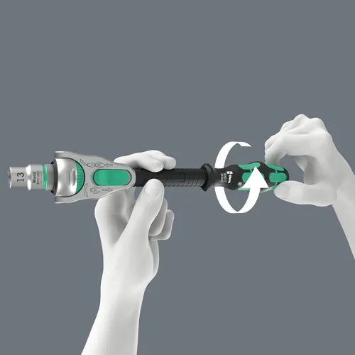 Vista 4 de Wera 8100 SC 2-1/2-Inch Dr. Set 2, multicolor, acero aleado