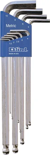 Vista 3 de EKLIND 17322 Bright Ball-Hex L-Key Allen Wrench Combo- Extra Long Inch/MM (2 Sets 22pc)