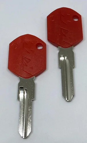 Vista 2 de Llaves de repuesto para motocicletas KTM 125 SafeCo Brands de 2 teclas (negro KTM)