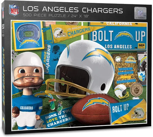 Vista 11 de YouTheFan - Rompecabezas serie retro NFL, 500 piezas