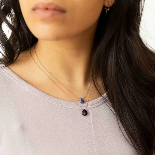 Vista 36 de SoulKu Handcrafted Necklace, Empowerment Jewelry With Healing Crystal, Inspirational Jewelry For Women, Mom & Sister Gifts, 2" Extender With Lobster