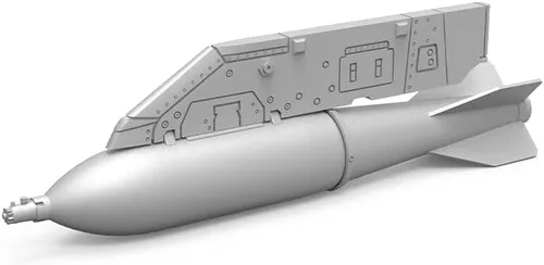 Vista 4 de SSMODEL Yao's Studio LY32720 1/32 Kit de actualización Piezas Francia Mirage2000 Llevar arma 551.2 lbs Tipo 25 Bomba 5pcs