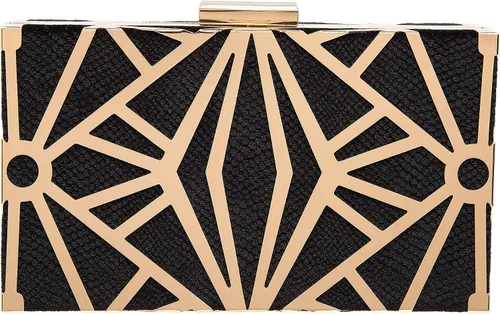Vista 18 de CARIEDO Bolso Elegante de Noche para Mujer, Elegante Bolso de Mano de Terciopelo Exquisito, Bolso de Metal Hueco, para Promesa, Boda, Fiesta