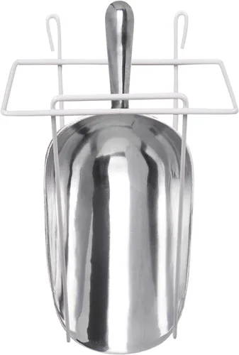 Vista 9 de CUSINIUM Cuchara de hielo de aluminio de 12 oz con soporte