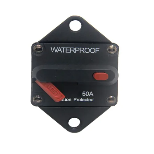 Vista 11 de ZOOKOTO Inversor de fusible de 10 A con botón de reinicio manual para auto, camión, caravana, remolque marino, impermeable, 12 V-32 V CC, 10 amperios