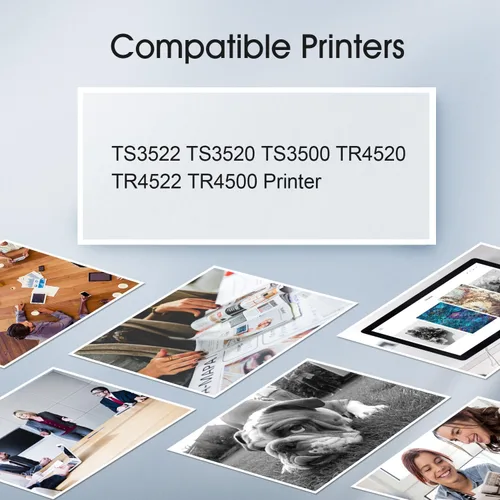 Vista 2 de PG-275XL CL-276XL - Cartuchos de tinta de repuesto para impresora Canon 275XL 276XL 275 276 compatible con impresoras Pixma TS3520 TS3522 TS3500