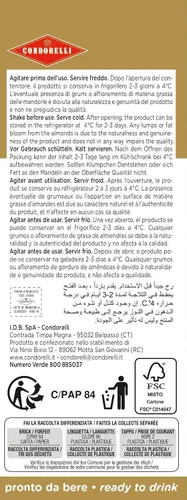 Vista 5 de Condorelli, Leche de almendras, 33.8 Fl Oz