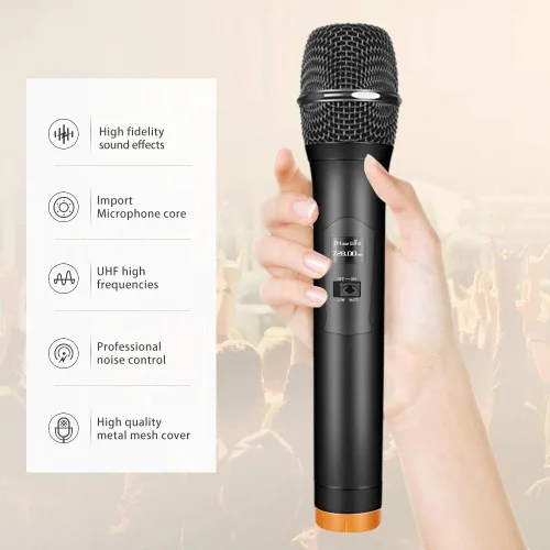 Vista 7 de Inandon-KV-V5 Plus reproductor de karaoke, con micrófono inalámbrico, pantalla táctil de 21.5 pulgadas 8TB HDD, entretenimiento en el hogar película