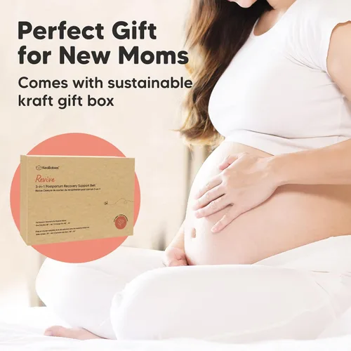 Vista 9 de 3 en 1 Soporte Posparto para el Abdomen. Banda para el vientre para etapa posnatal, embarazo, maternidad, fajas moldeadoras de cuerpo para mujeres