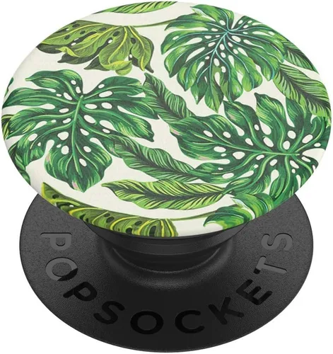 Vista 8 de PopSockets Agarre para Teléfono con Soporte Expandible, Agarre Adhesivo - Flor Prensada Aliento de Bebé Baby's breath