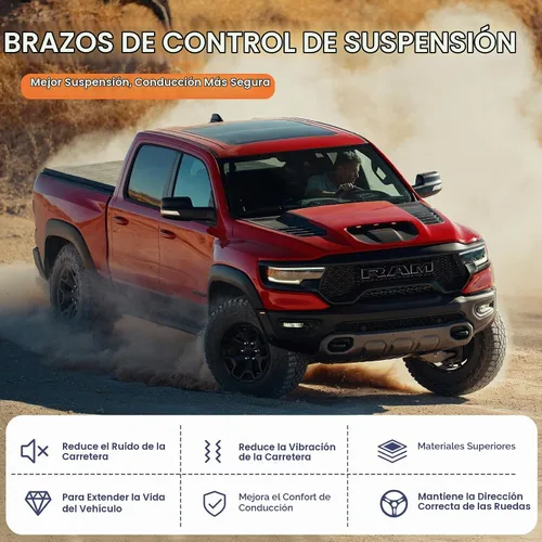 Vista 7 de Brazos de control delanteros superiores e inferiores aptos para Jeep Commander 2006-2010, Grand Cherokee (excluye SRT8) 2005-2010, 12 kits
