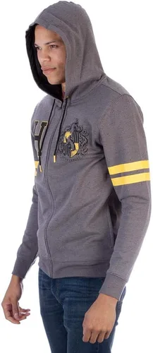 Vista 2 de Harry Potter Hufflepuff Men's House Varsity Zip Up Hoodie