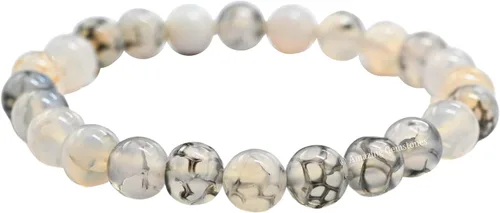 Vista 200 de Amazing Gemstone Crystal Bracelet for Women Men's Gifts - Protection Healing Crystal Bracelet - 8mm Gemstone Beaded Stretchable Bracelet Pulseras
