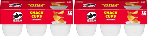 Vista 8 de Pringles Snack Stacks - Taza de patatas fritas, sabor original, 12