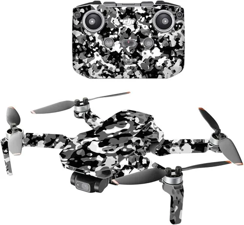 Vista 27 de MightySkins - Compatible con DJI Mini 2 Dron portátil - Artic Camo Funda protectora de vinilo duradera y única Fácil de aplicar, quitar