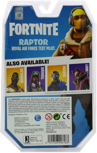 Vista 5 de Fortnite Solo Mode Core Figure Pack, Raptor