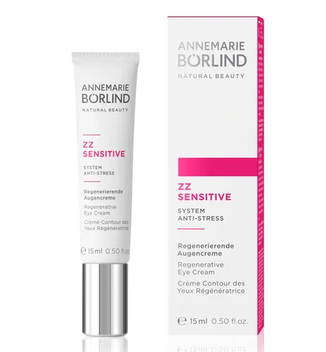 Vista 2 de ANNEMARIE BÖRLIND ZZ SENSITIVE Regenerative Eye Cream - Con vitamina C + E y extracto de espuma de prado para fortalecer la barrera natural