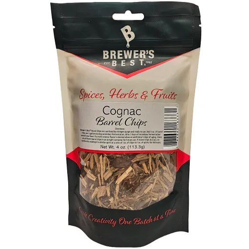 Vista 9 de Brewer's Best Barril Chips Barril de Cognac, 4 oz.