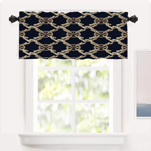 Vista 46 de Shrahala Orange Autumn Autumn Blackout Curtain Tiers, Fall Kitchen Valance Light Blocking Tier Drapes with Rod Pocket, 2 Pack 26 X 24 in
