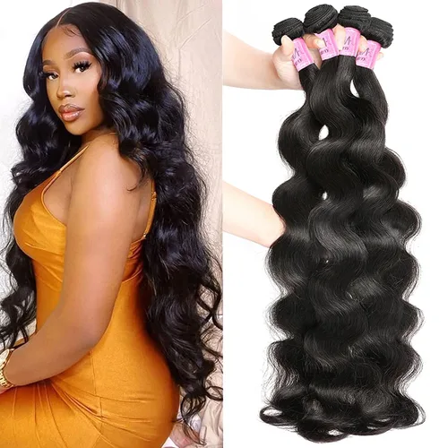 Vista 17 de UNICE - 3 extensiones de cabello humano ondulado marrón castaño ombre, brasileño, remy, 8, 10, 10 pulgadas, extensiones de cabello humano ondulado