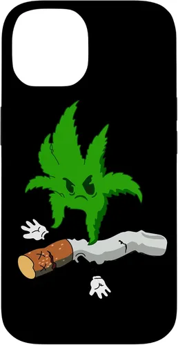 Vista 4 de Rasta Marihuana Pot Leaf Pattern Weed Cannabis Stoner 420 Funda para iPhone 17