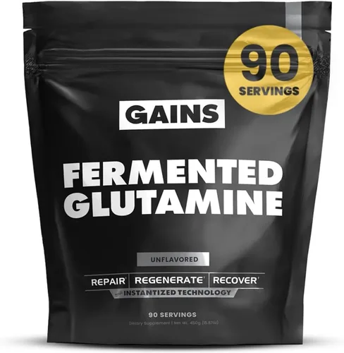 Vista 9 de Ganancias en L-glutamina a granel, polvo de glutamina sin gluten para la recuperación muscular y el crecimiento, apoyo después del entrenamiento