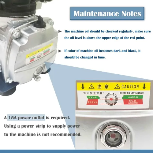 Vista 3 de 30MPA 4500PSI Bomba de compresor de aire eléctrica de alta presión con refrigeración por agua para inflado de alta presión, buceo, lucha contra