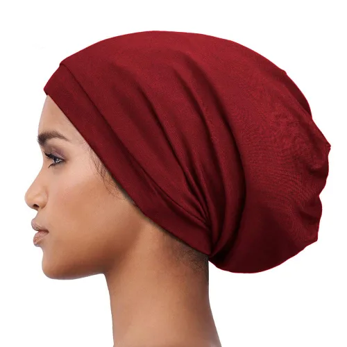 Vista 145 de Alnorm - Gorro con forro de satén y suave banda elástica para hombres y mujeres, talla única Se ajusta a la mayoría