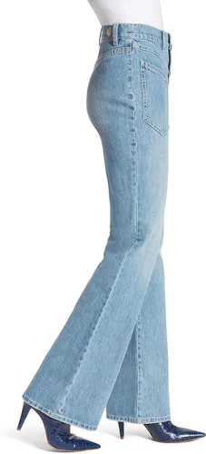 Vista 2 de Gloria Vanderbilt Jeans Chrissie de talle alto con bolsillo para mujer