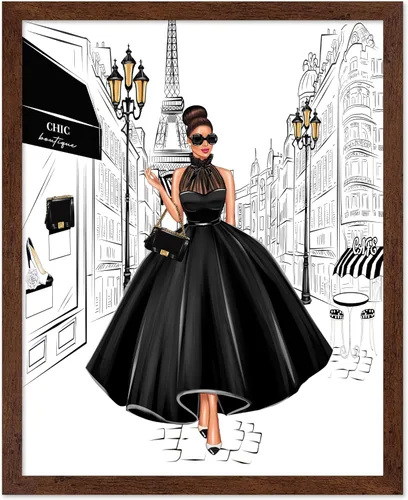 Vista 22 de Monem Art - Póster de moda, estampado de diseñador rosa, arte de zapatos, arte de perfume, arte de lápiz labial, regalo para mujeres y fashionistas