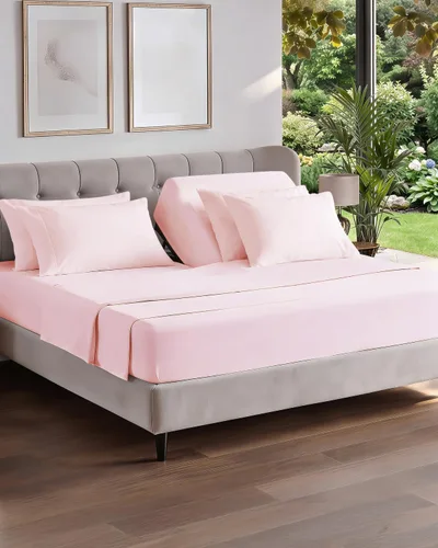 Vista 81 de Juego de sábanas Twin de 4 piezas - Cómodo, transpirable y refrescante - Juego de ropa de cama de lujo de hotel ultrasuave con bolsillos profundos