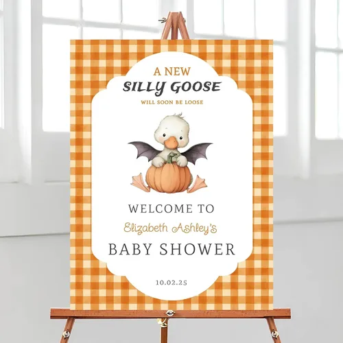 Vista 10 de Letrero de bienvenida para baby shower, tema oscuro, varios tamaños