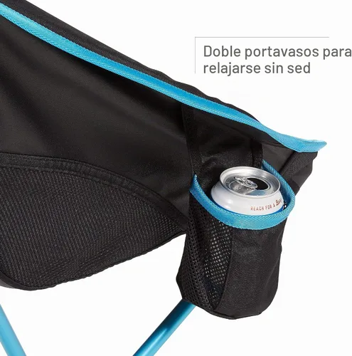 Vista 8 de Helinox Silla de campamento plegable con respaldo alto Savanna