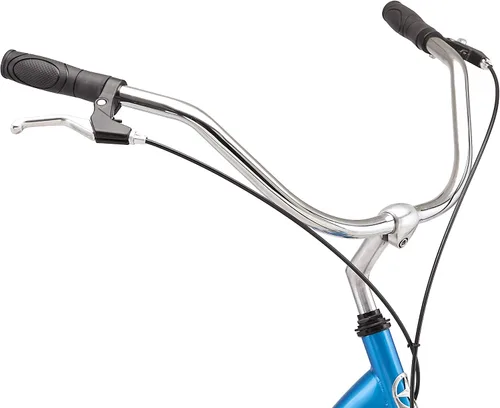 Vista 5 de Schwinn - Patinete Shuffle para adultos con rueda delantera de 26 pulgadas, rueda trasera de 20 pulgadas, frenos lineales de aleación y marco