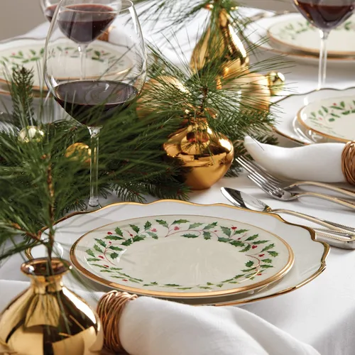 Vista 7 de Lenox 146504010 Holiday - Plato navideño de ensalada