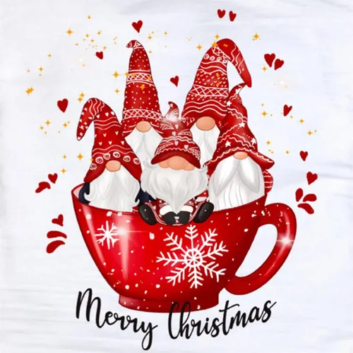 Vista 6 de 5 piezas de troqueles de metal de gnomo de Navidad, Papá Noel pequeño en copos de nieve, plantillas cortadas para manualidades, álbumes de recortes
