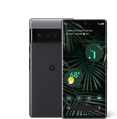 Vista 13 de Google Pixel 6 Pro - Teléfono Android 5G - Smartphone desbloqueado con cámara avanzada Pixel y lente teleobjetivo - 128GB - Blanco nublado