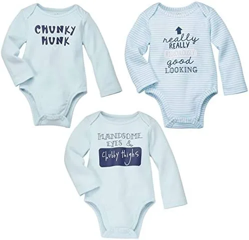 Vista 2 de Mud Pie Baby Boys Chunky Hunk - Rastreador de manga larga (0-6 meses), color azul