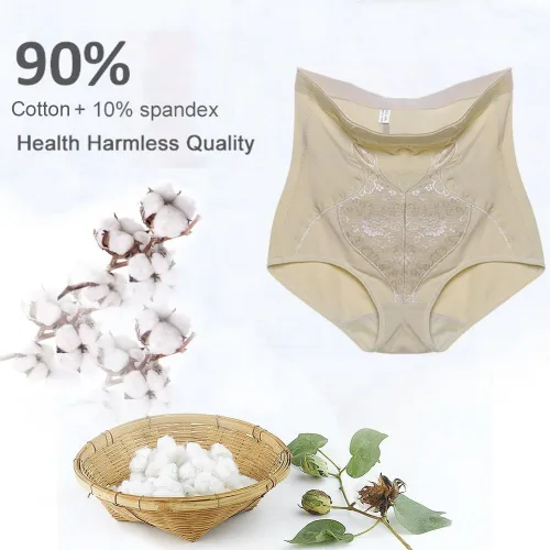 Vista 5 de Max shape Panty de cintura alta para mujer, con control de abdomen, tallas grandes