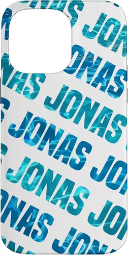 Vista 21 de Funda personalizada para iPhone 16 Jonas para teléfono, color azul y verde azulado