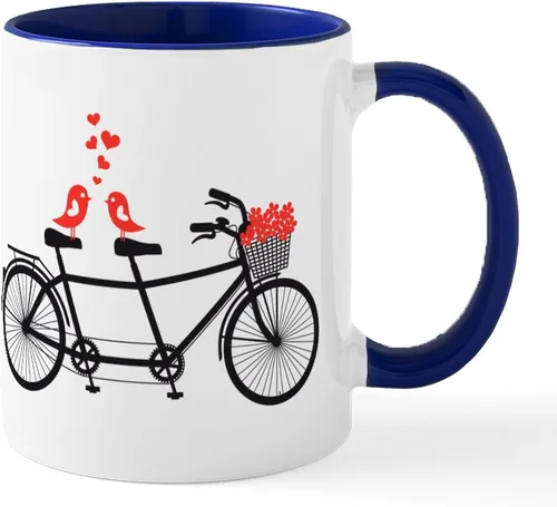 Vista 8 de CafePress Bicycle Bike Riding 11 Oz Ceramic Mug 11 oz (325 ml) Ceramic Coffee Mug