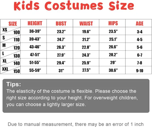 Vista 2 de RURING Disfraz para niños, cosplay, disfraces de elastano con máscara separada